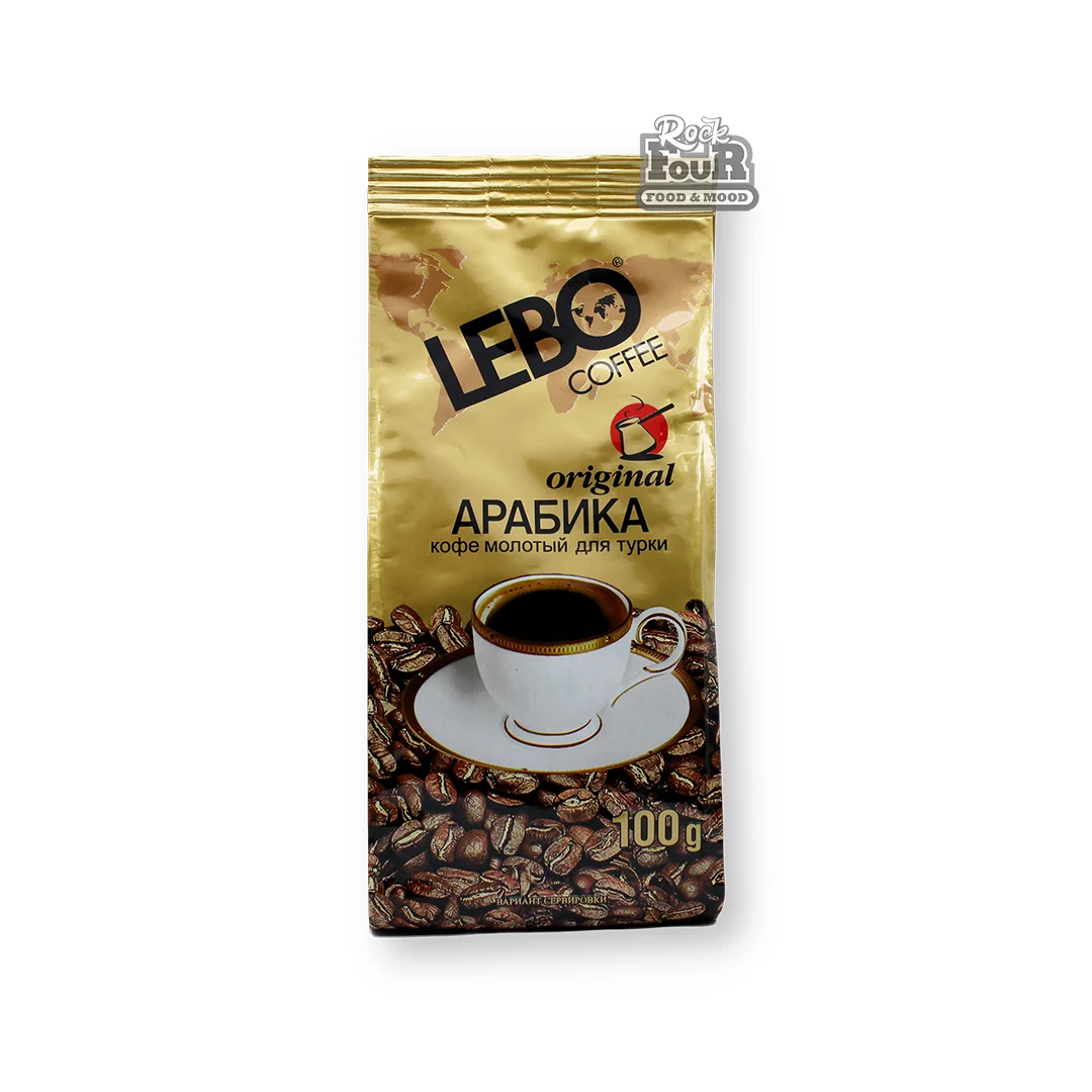 Ground coffee "Lebo Original" 100g